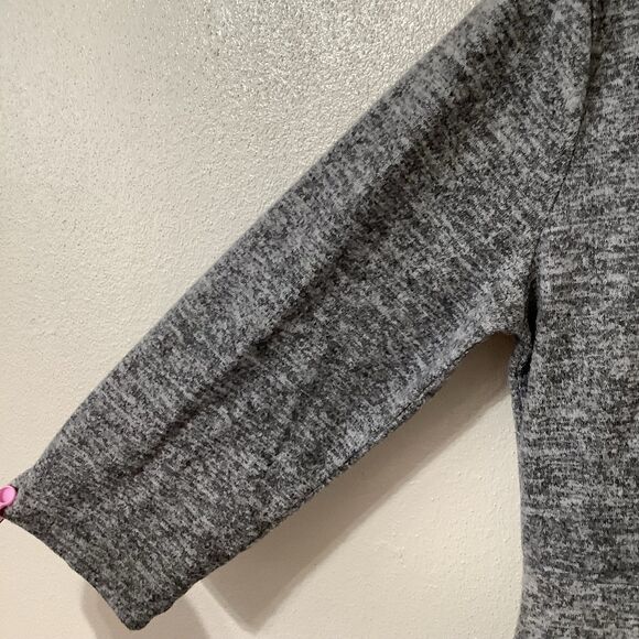 Arizona Jeans Minimalist Chic Grey Tied Cozycore Comfy Cinched Slouchy Dress XL - Picture 4 of 10